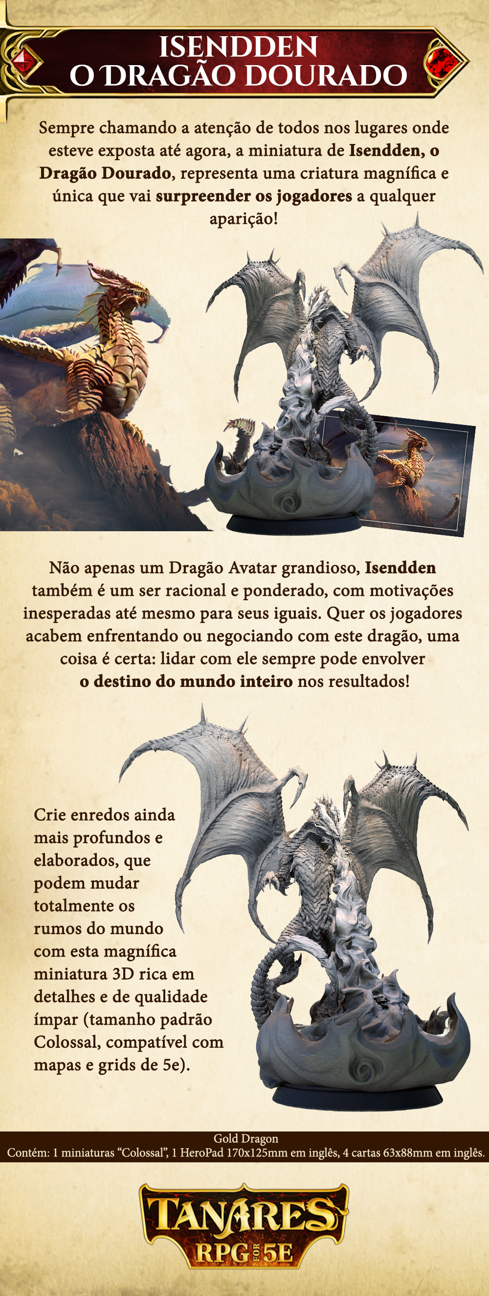 Isendenn, o Dragão Dourado do Tempo