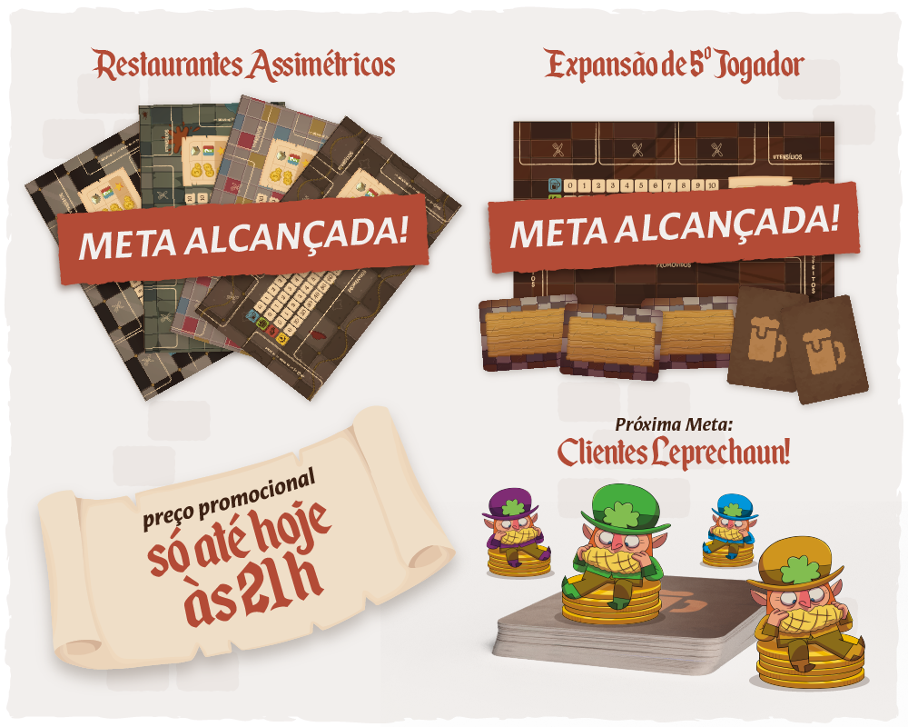 Última chance de garantir o desconto + novas metas estendidas alcançadas!