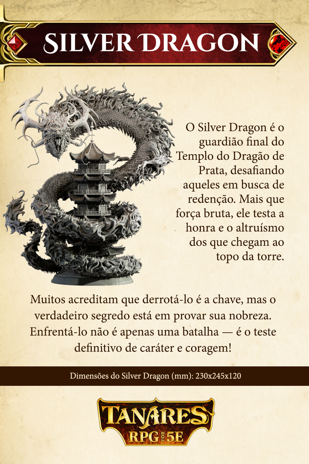 Silver Dragon - Conheça a miniatura!