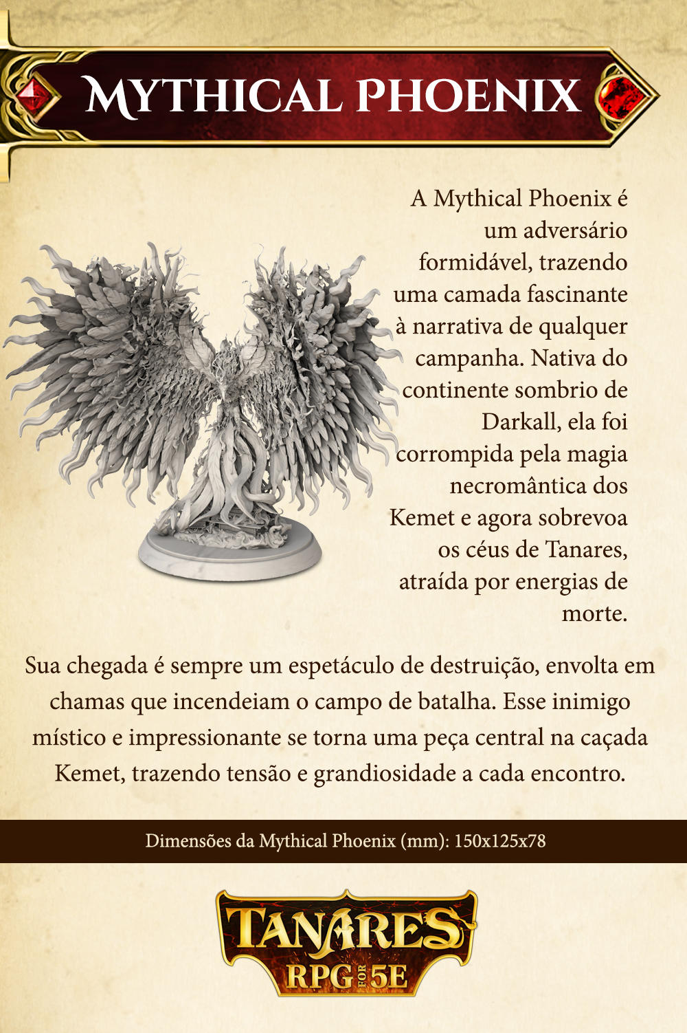 Mythical Phoenix - Conheça a miniatura!