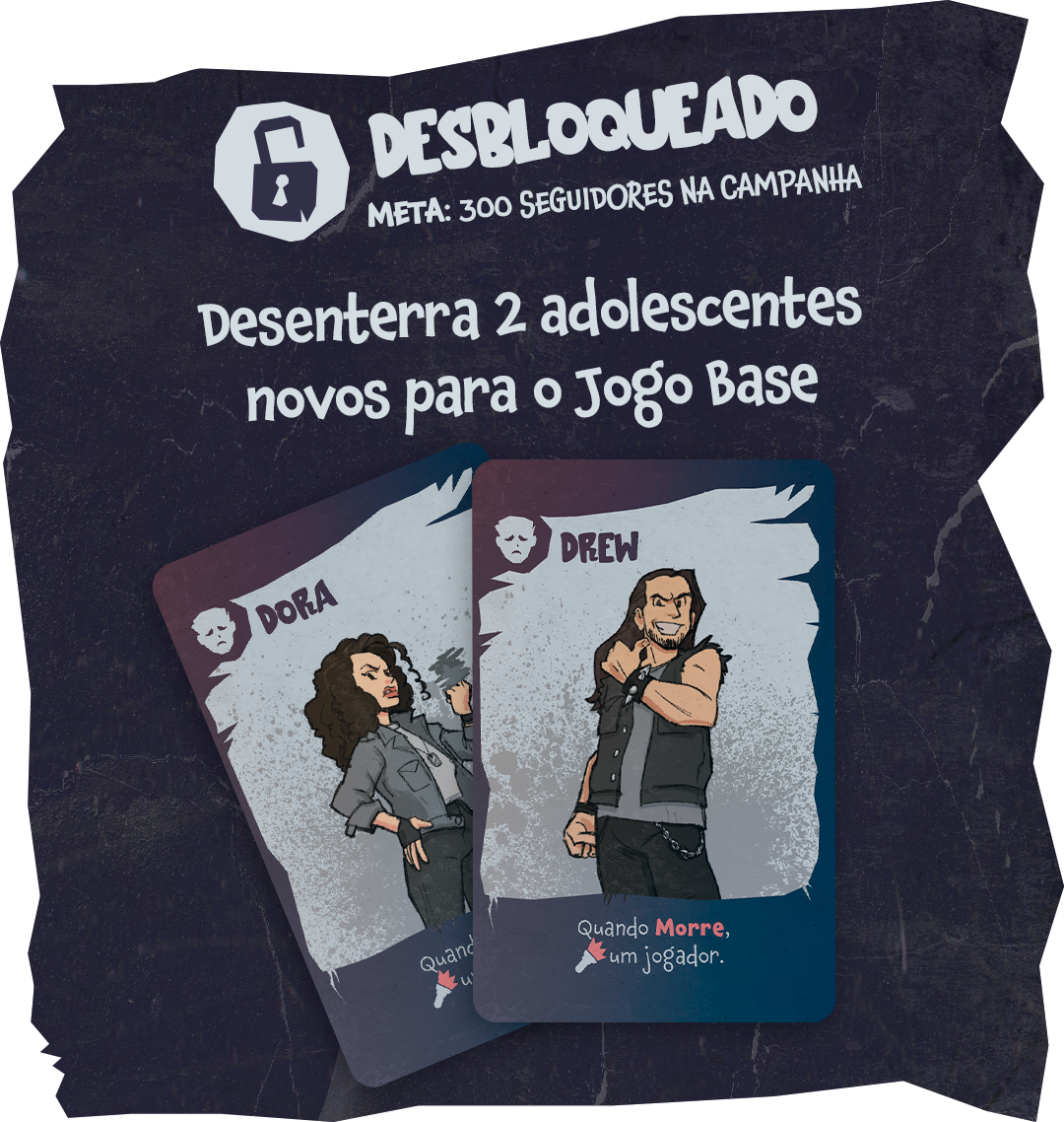 Primeira meta social desbloqueada!