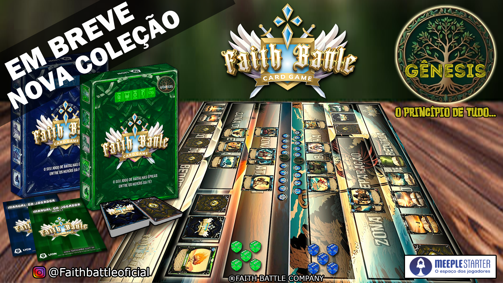 faith ゲル 2個set MeepleStarter | Faith Battle - Coleção Gênesis