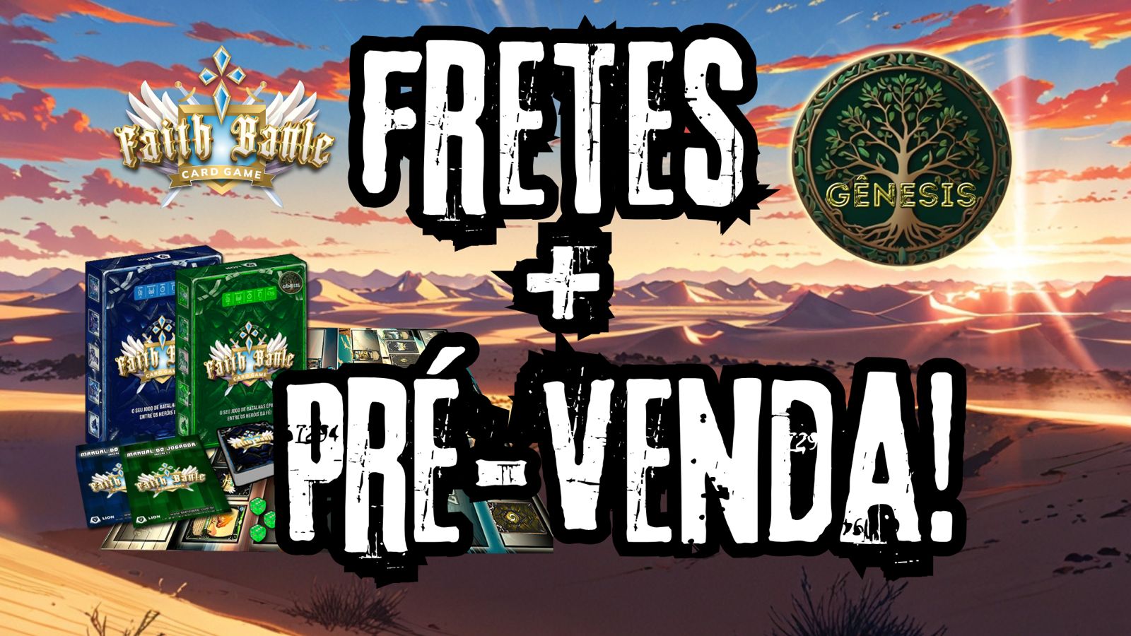 Faith Battle Gênesis  FRETES + Pré-Venda