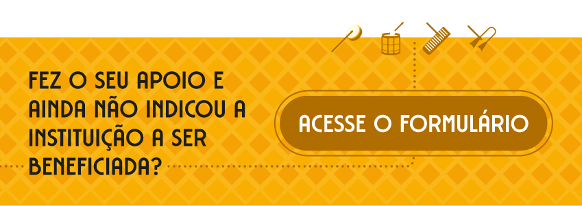 Banner para formulário das doações