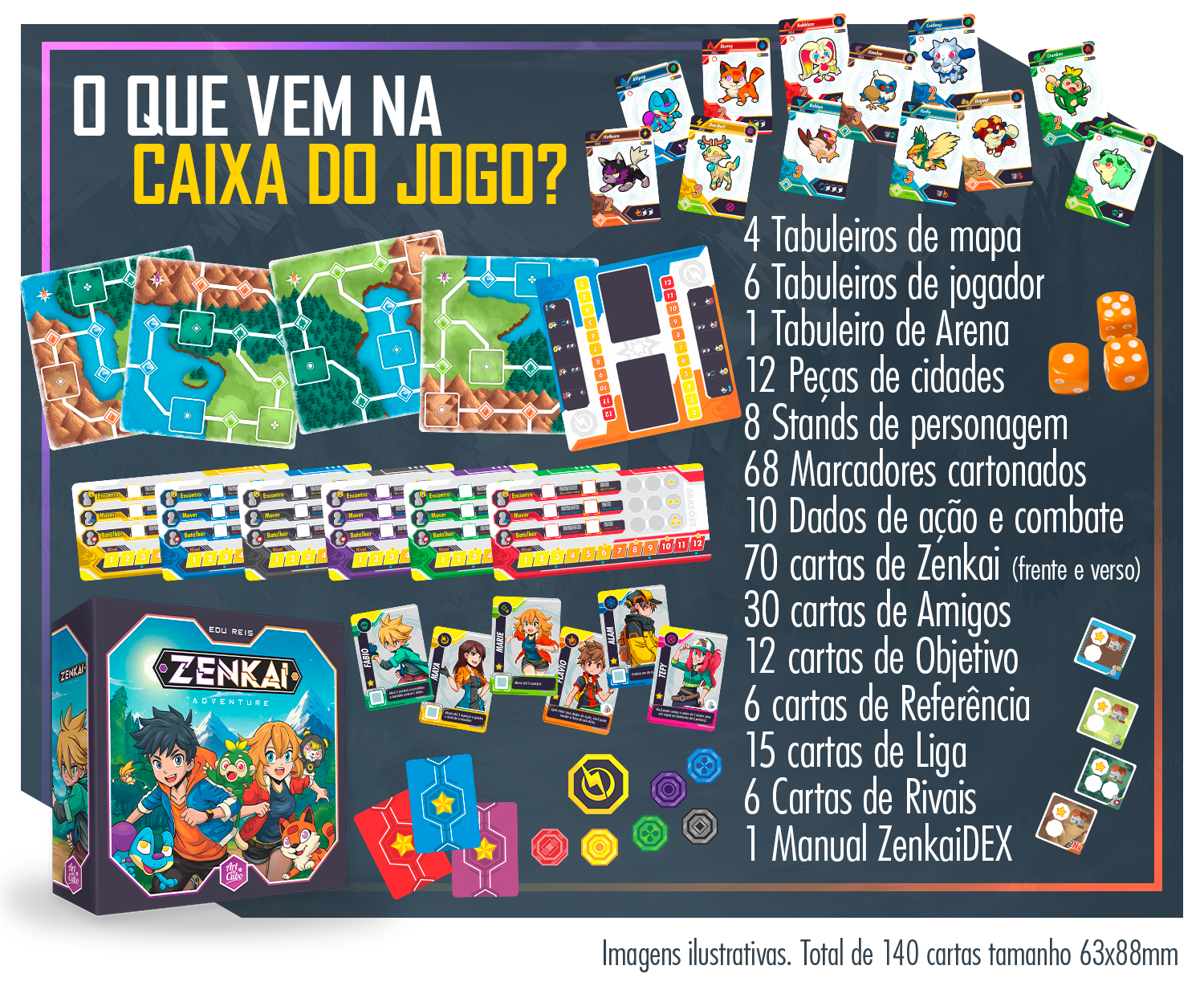 MeepleStarter | Zenkai Adventure - Pós Campanha