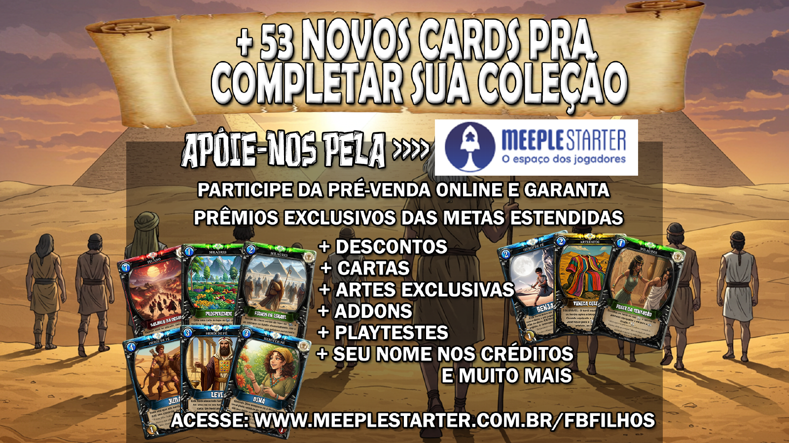 MeepleStarter | Faith Battle - Coleção Filhos de Israel