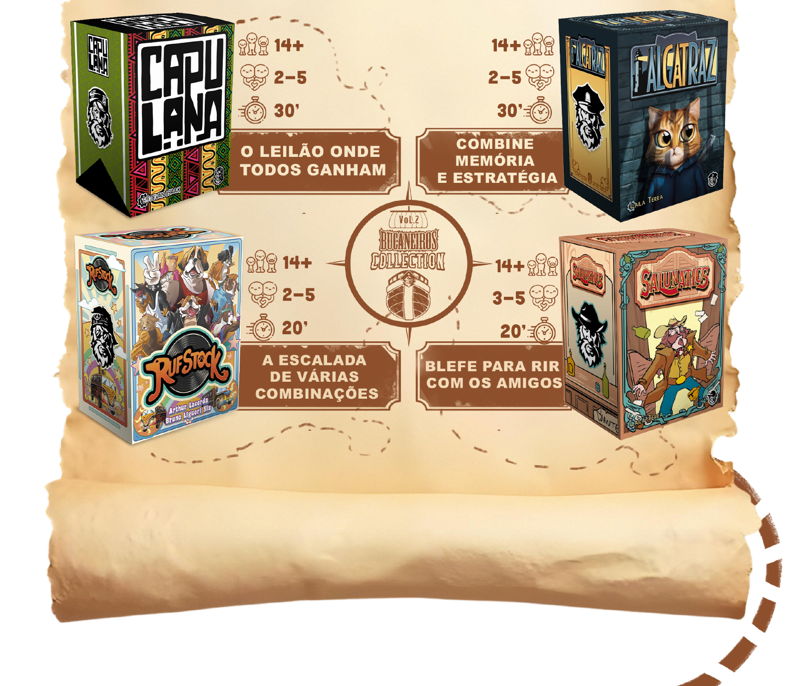 MeepleStarter | Bucaneiros Collection Vol. 2