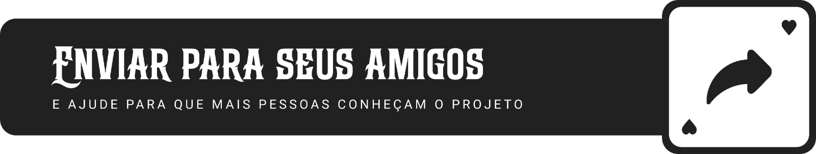 Envie para seus amigos e ajude a colabora com o crescimento do projeto