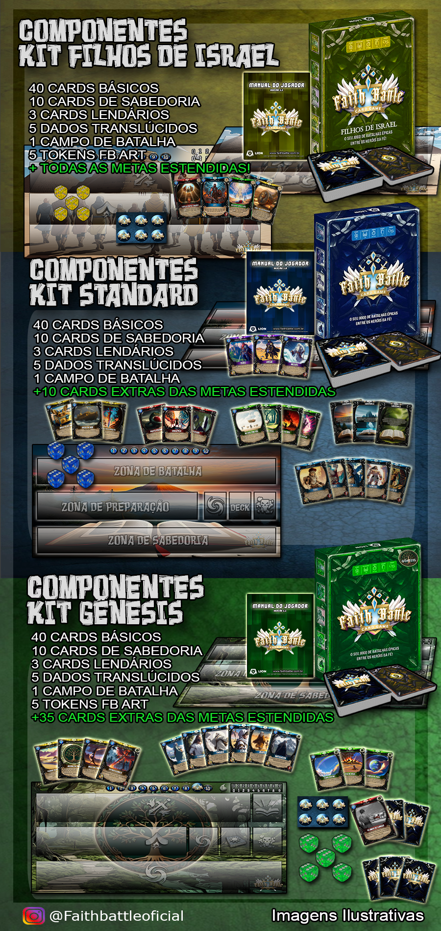 MeepleStarter | Faith Battle - Coleção Filhos de Israel