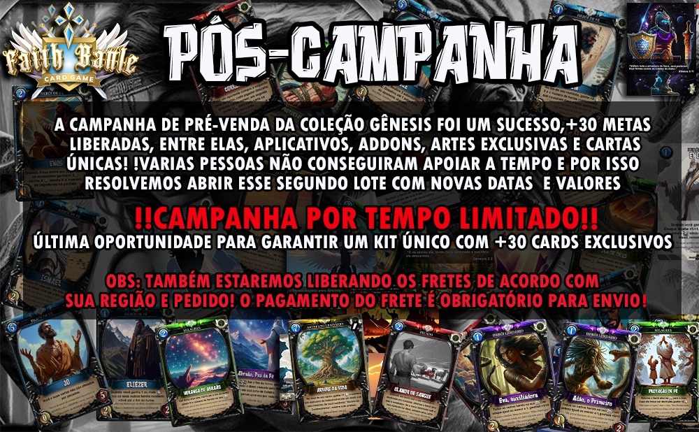Faith Battle Gênesis - Pós-Campanha