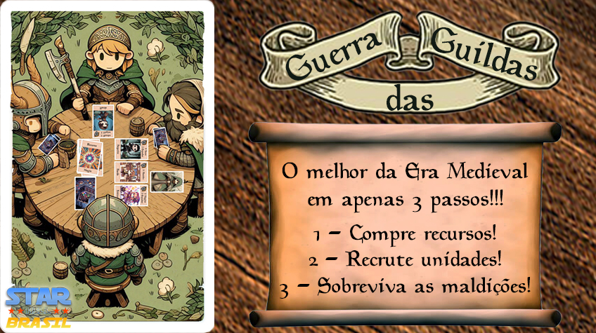 Guerra das Guildas - Jogo de Cartas