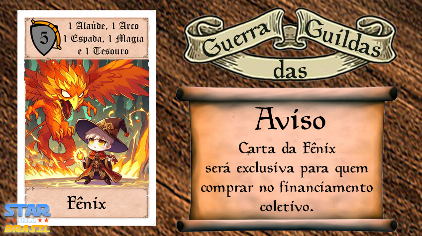 Guerra das Guildas - Jogo de Cartas