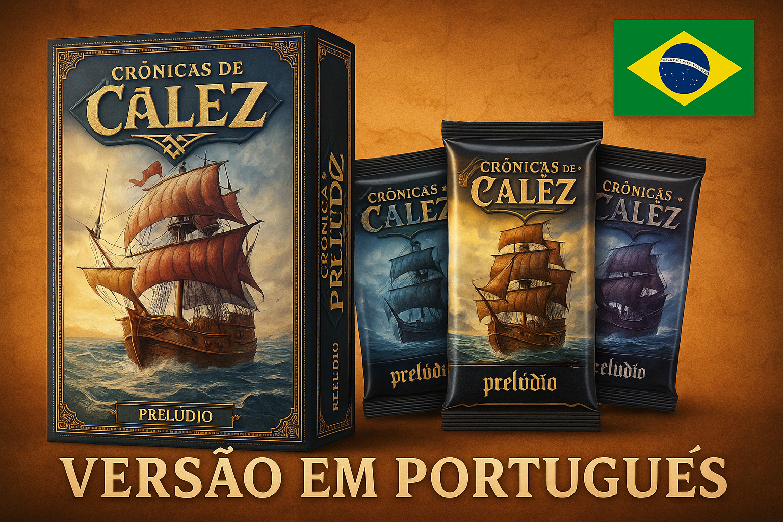 As Crônicas de Calez TCG card game