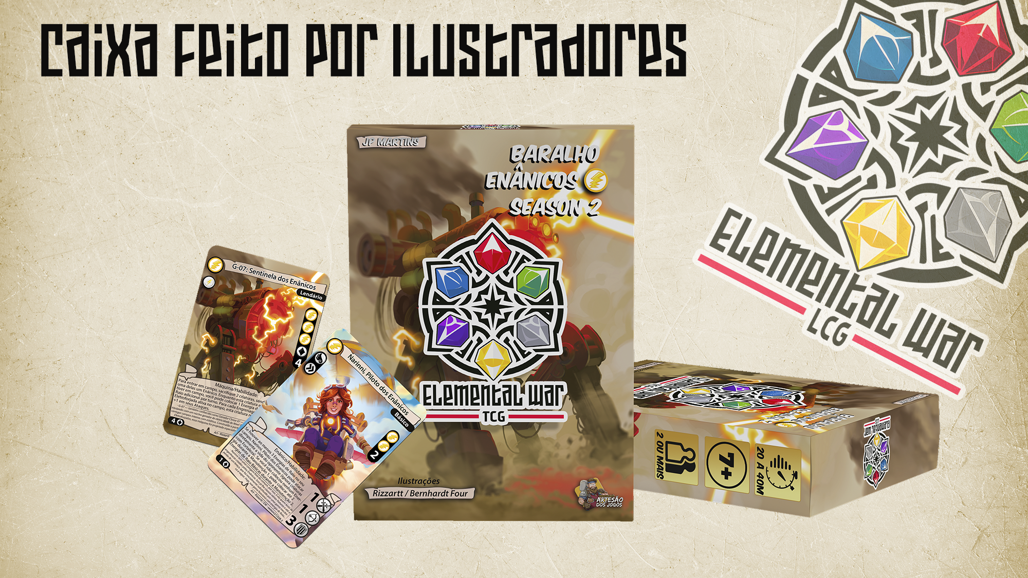 Elemental War - Card Game