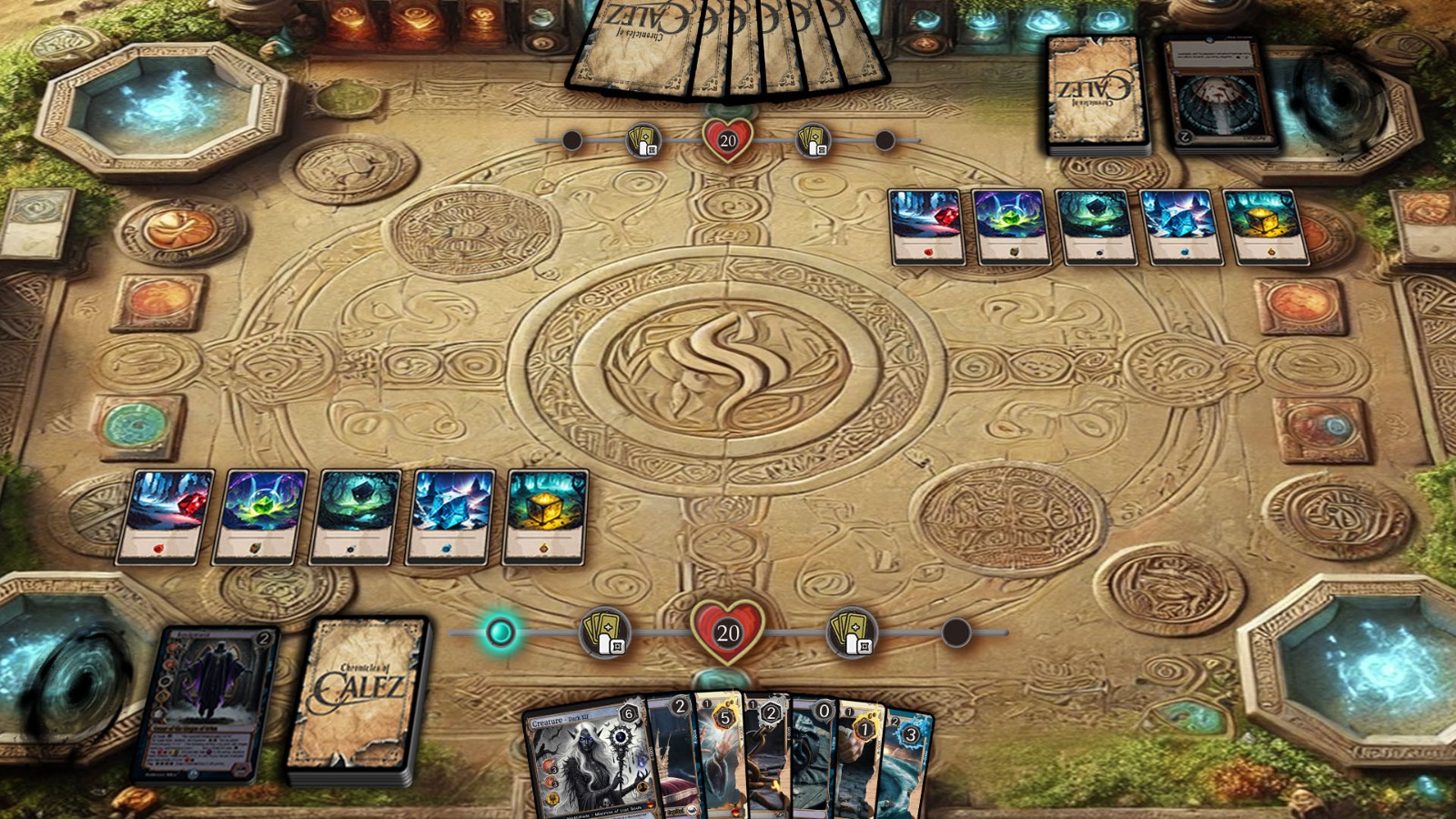 As Crônicas de Calez TCG card game